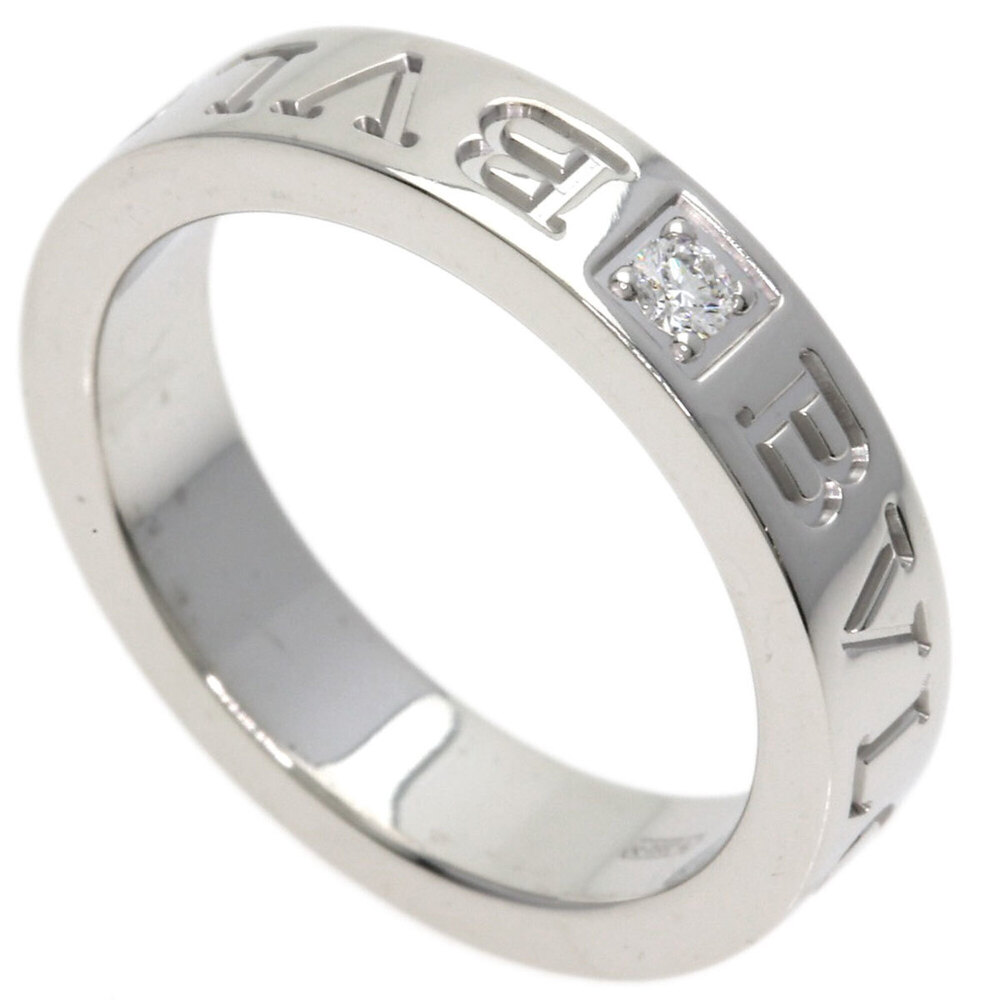 BVLGARI 18k Silver Diamond Ring